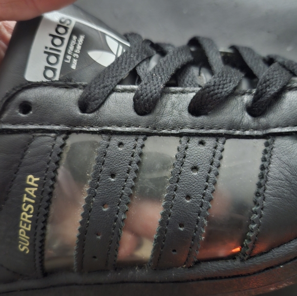 LIKE NEW ADIDAS TRANSPARENT SHELLTOES - Picture 5 of 9